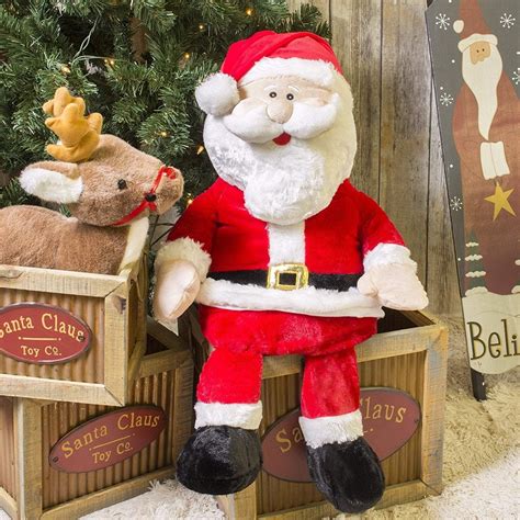 large santa plush|small plush santa.